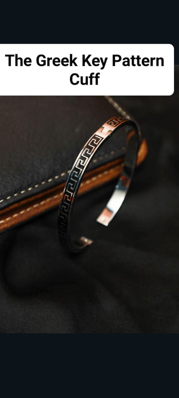 The Greek Key Pattern Cuff