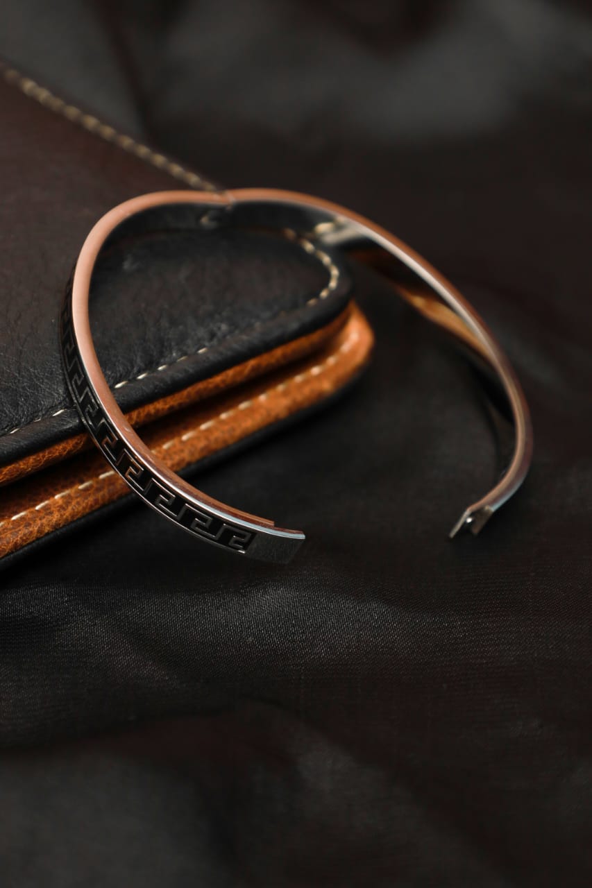 The Greek Key Pattern Cuff